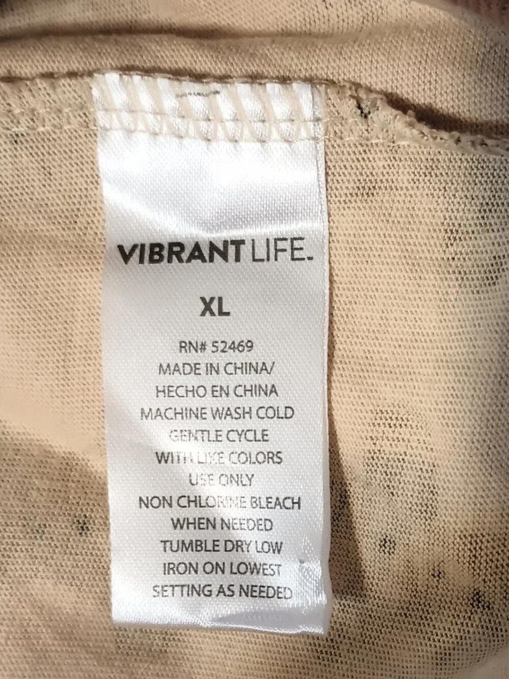 EUC ~ Vibrant Life Gingerbread Man Dog Pajamas, XL - Beige